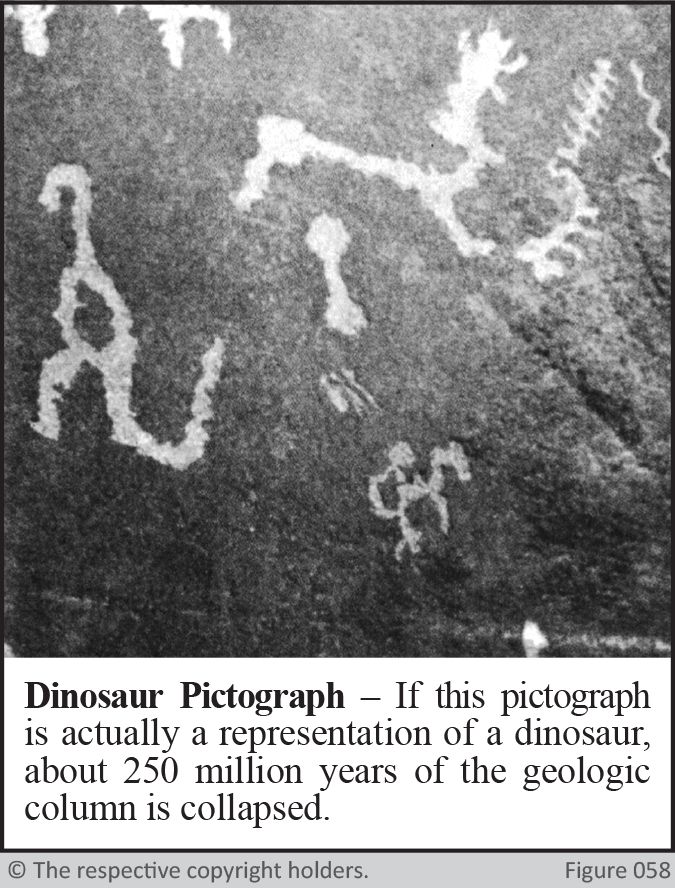 Dinosaur Pictograph