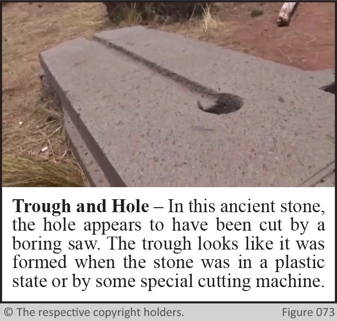 Ancient Stone Cutting - Through and Hole