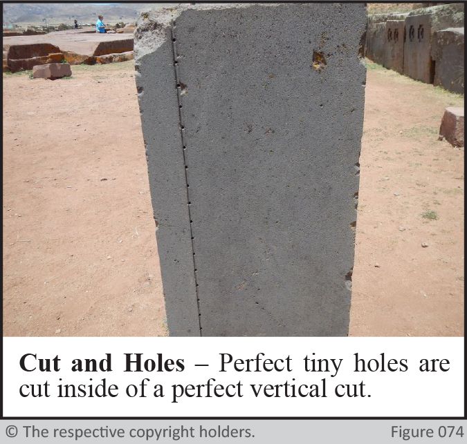 Ancient Stone Cutting - Cut and Holes